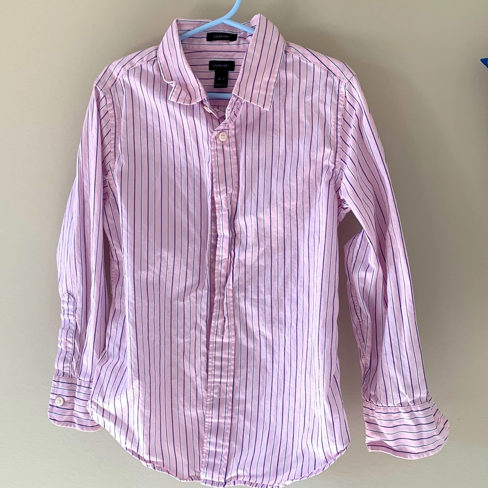 CREWCUTS BOYS SHIRT SIZE 6-7 LIKE NEW EXCELLENT CONDITION!!